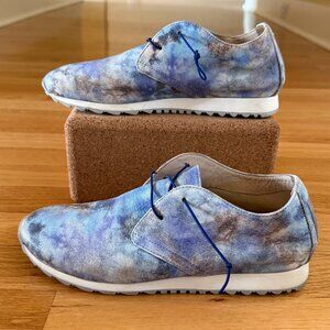 Overland Kaia Italian Leather Cloudscape Shoes Size 37 or 6.5 to 7